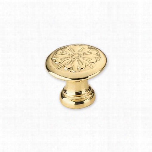 Omnia 7105/40 1-9/16"" Solid Brass Knob