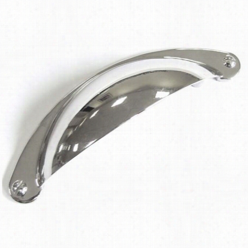 Top Knobs M1302 Chalice Handle 2-1/2"" Cc  In Refined Nickel