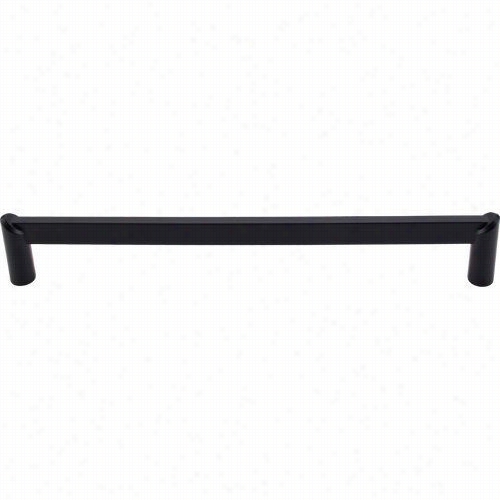 Top Knobs Tk244blk Maedowss Edge 12"" Cc Circle Appliance Pull In Lower By A Semitone Black