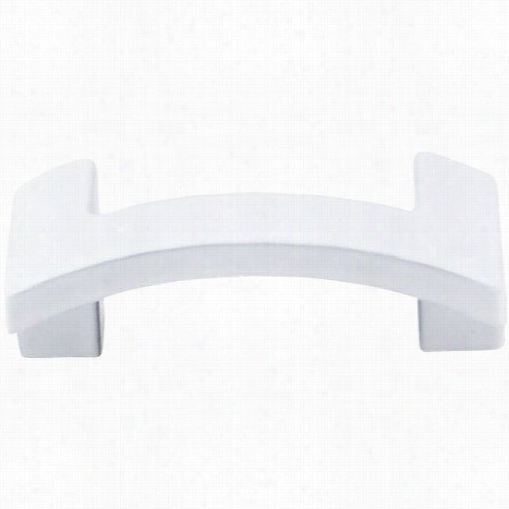 Top Knobs Tk248wht Euro 1-3/4""  Cc Arched Knob In White