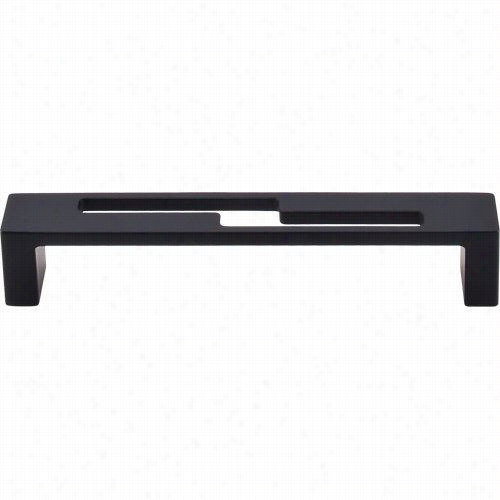 Top Knobs Tk254blk Modern Metro &5quot;" Cc Z Pull I N Flat Black