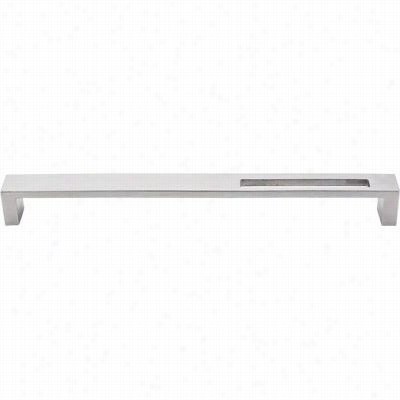 Top Knobs Tk268ss Recent Metro 9"" Cc Slot Pull In Brushed Stainnless Steel