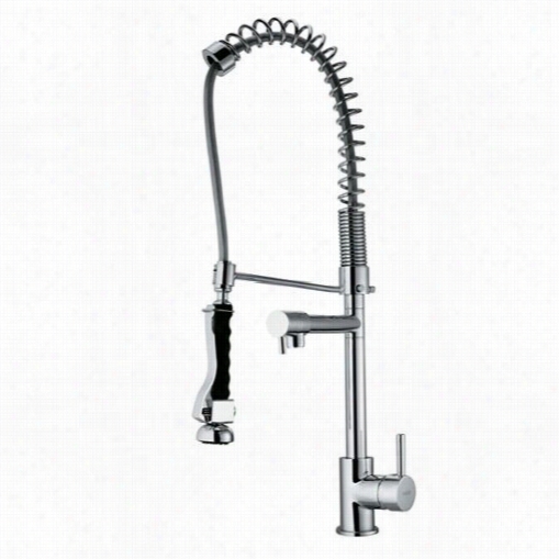 Vigo Vg02007ch 29-1/8""h Pull-down Sprah Kitchen Faucet In Chome