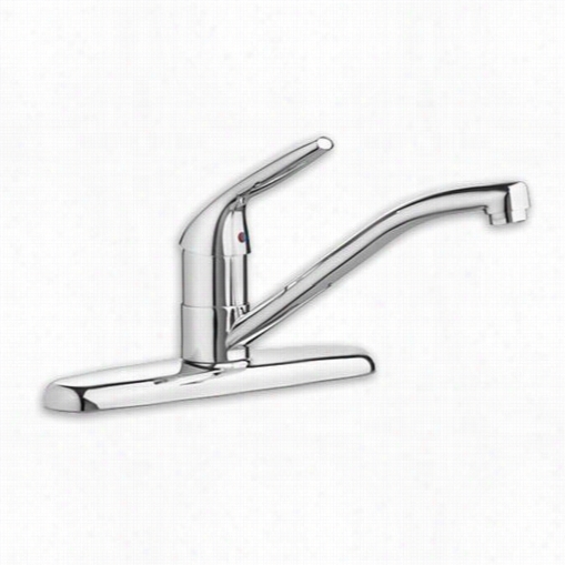 American Standard 4175700 Colony Choice 1 Handle Kitchen Faucet With 6-3/4"" Handle