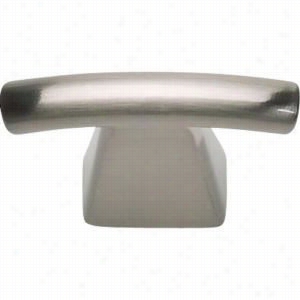 Atlas Homewares 305-brn Fulcrum 1-1/2"" Knob In Brushed Nickel