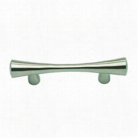 Atlas Homewares  A850-ss Fluted 4"" Pull In Stainless Stee1