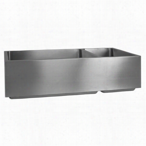 Barclay Fssdb2520-ss Deverel L36"" Doble Bowl Sink In Stainless Steel