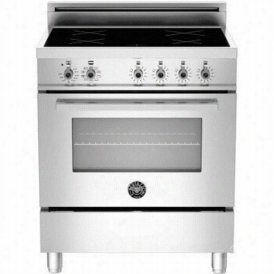 Bertazzoni Pro304inmxe Prrofessional 330& Quot;" Freesandinng Electric Range With 4 Infuction Burners