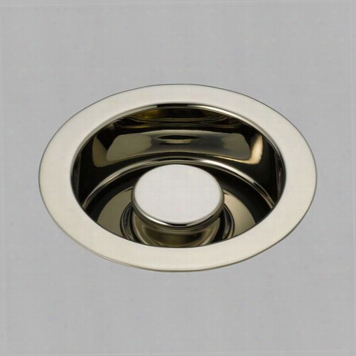 Brizo 72030-pn Venuto Kitchen Disposal Flange In Poli Shed Nickel