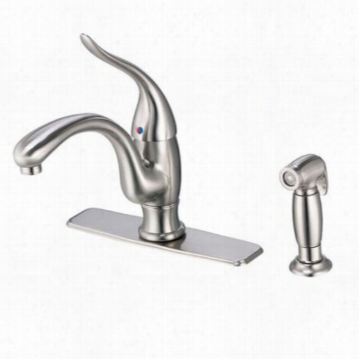 Dnze D405521 Antioch Single Haft Kitchen Faucet With Spray