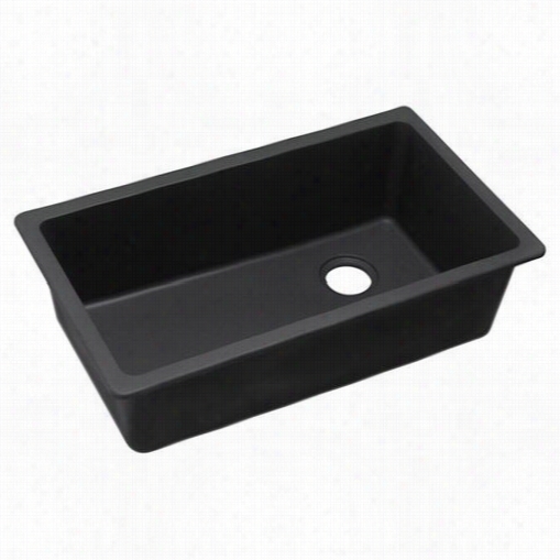 Elkay Elg13322 Goumret Granite 33";" ;x 18-1/2"" X 9-1/2"&qu O T; Single Bowl Undermonut Kitchen Sink