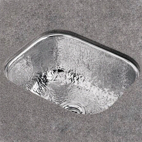 Elkay Scuh121s2h Undermount Single Bowl Sink Stainless Stee Lwith Hammered Mirror Finish