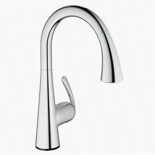 Grohe 30205 Ladylux3 C Afe Touch Single-handle Kitchenn Faucet