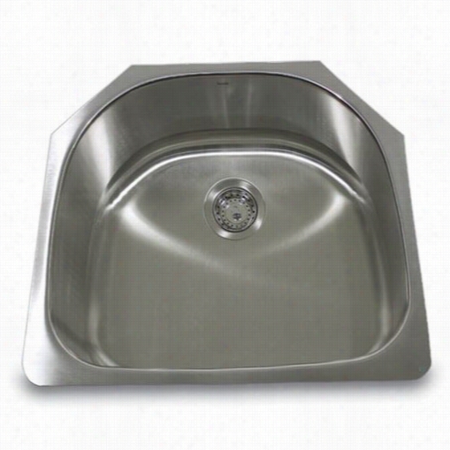 Nantucket Sinks Ns93i Sconset 23"" Double Bowl Undermount Stainless Steek Kitchen Sink