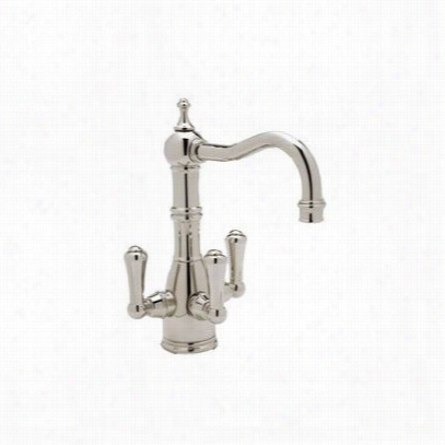 Rohl U.147l4s Traditional Triiflow 3 Lever  Bar Faucet