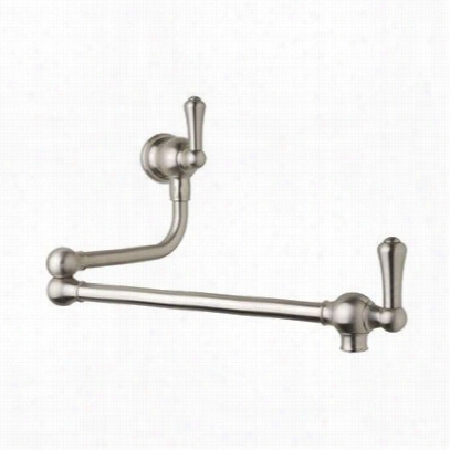 Rohl  U.4799ls-2 Perri N And Rowe Lead Free Compliant Wall Mount Swing Arm Pot Filler