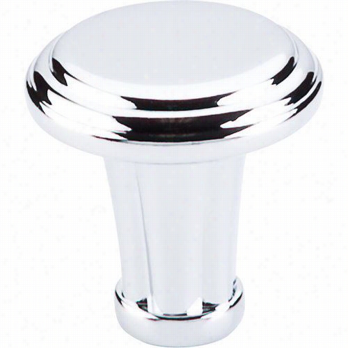 Top Knobs Tk196pc Luxor Large Knob In Classic Chrome