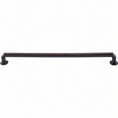 Top Knobs Tk291tb Chareau 12"" Cc Em Erald Pull In Utscan Bronze