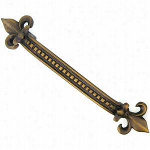 Anne At Home 7232 Chambord Fleur De Lis 4"" Pull