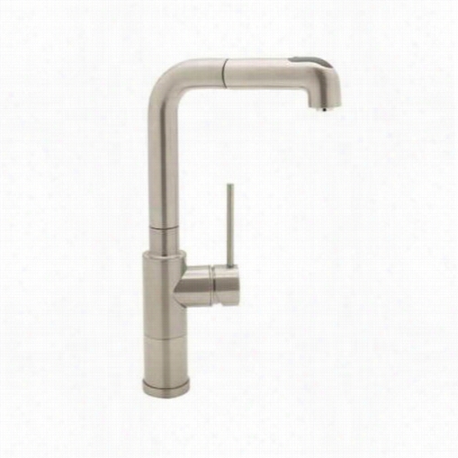 Blanco 440516 Acclaim Pullout Spray Kitchen Faucet Satin Nickel