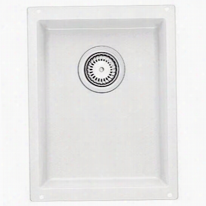 Blanco 513422 Precis Medium Single Bowl Sink In Whit E