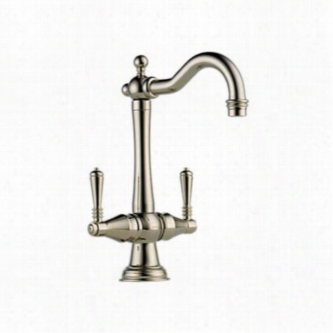 Brizo 62936lf-pn Tresa Two Handle Bar/prep Faucet In Polished Nickel