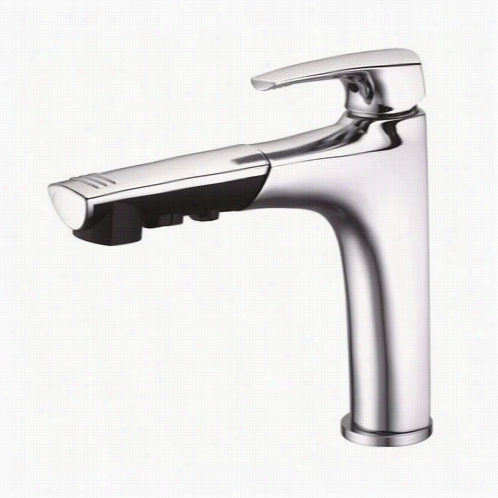 Danze D456710 Tsju Single Hanle Pull-out Kitchen Faucet