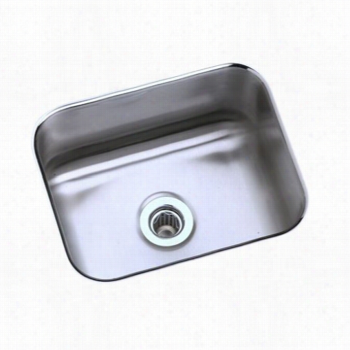 Elkay Eluh129 Lustertone Single Bowl Undermount Sink With Reveal