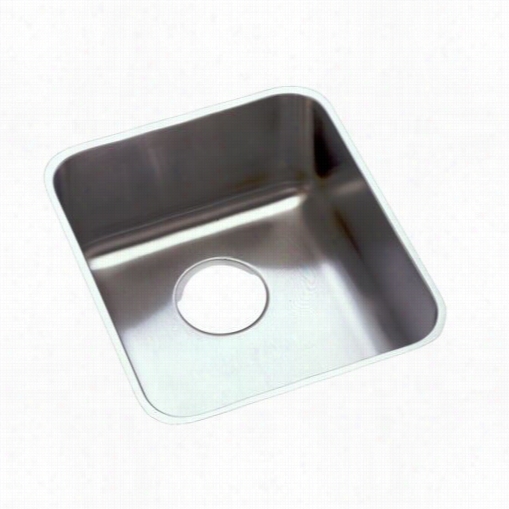 Elkay Eluh1316 Lusteryone Single Bowl Undermount Sink Iwth Reveal