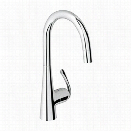 Grohe 32226 Laylux3 Pro Main Sink D Ual Spray Pulldown Faucet