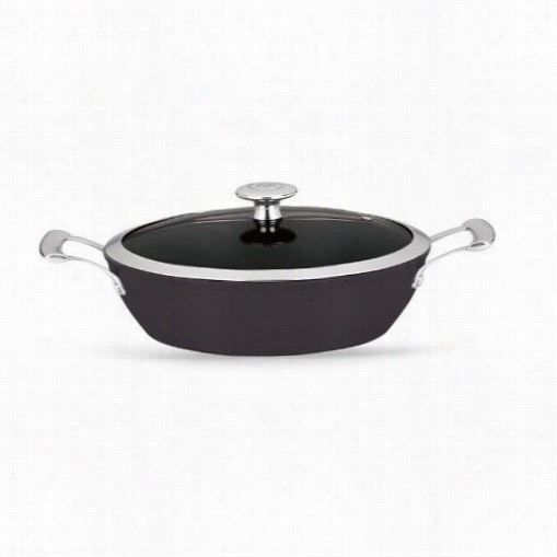 Mario Batali 8298 20 Light 2.5 Quart Black Braiser