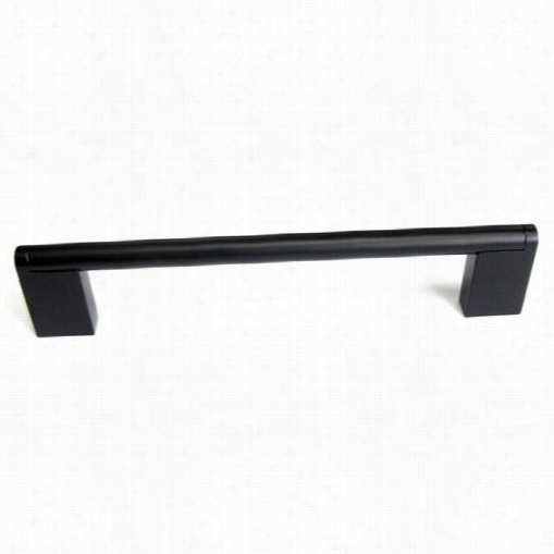 Top Knobs M1057 Princetoonian Bar Pull 6-5/16"" Cc In F Lat Black