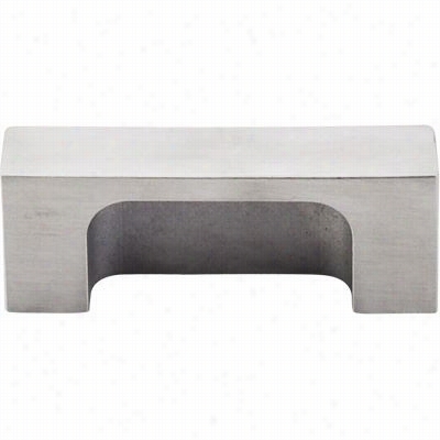 Top Knobs Tk275ss Modern Metro 2"" Cc Tab Pull In Brusned Stainless Steel