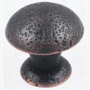 Atlas Ho Mewares 272-vb Olde World 1-2/5"" Knob In Venetian Bronze