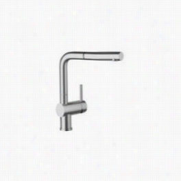 Blanco 441196 Linus Single Handle Pulloht Kitchen Faucet In Chrome