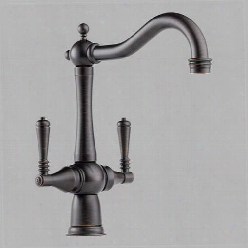 Brizo 62036lf-rb Tresa Two Handle K1tchen Faucet In Venetian Bronze