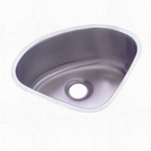 Elkay Eluh1111 Lusttertone Single Bowl Undermount Sink With Reveal