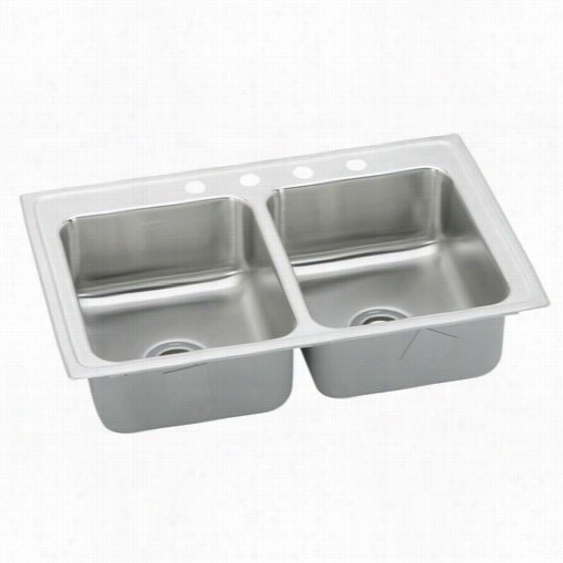 Elkay Psr3319 Pacemaker Double Bowo Sink (33&quott;" X 19.5"")