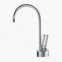 Franke Lb82 2-1/4"" Hot Amd Cold Water Contemporary Lever Faucet With Filtration Rcnstr And Tank