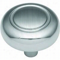 Hickory Hardware P209-sc Eclipse 1-1/4"" Knob In Satin Chrome