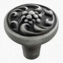 Hickory Hardware P3094-spa Mayfair 1-1/4"" Knob In Satin Pewter Antique