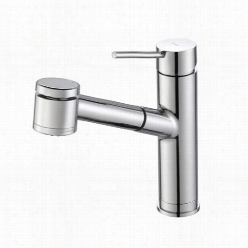 Kraus Kf-2610ch Mateo Single Lever Pull Out Kitchen Faucet