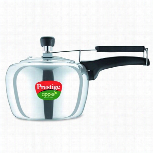 Prestige Pra5p 5 Liters Apple Aluminum Polished Finish Pressure Cooker