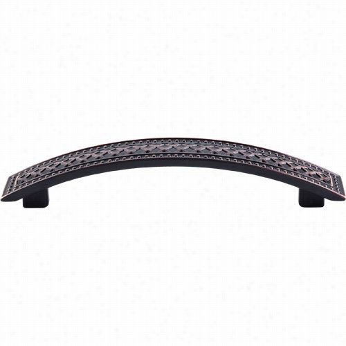 Top Knobs Tk175tb Trevi 1-1/4"" Cc Crest Pull In Tuscan Bronze