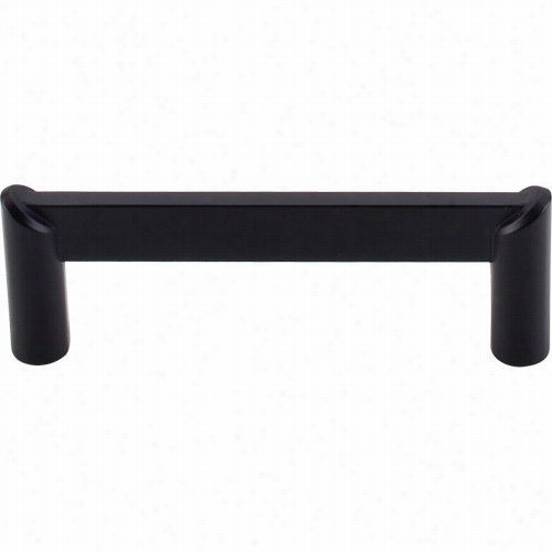 Top Knobs Tk239blk Meadows Edge 3-1/2"" Cc Circle Pull In Flat Black