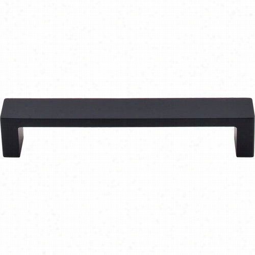 Top Knobs Tk251blk Modern Metro 5"" Cc P Ull In Fla Tblack