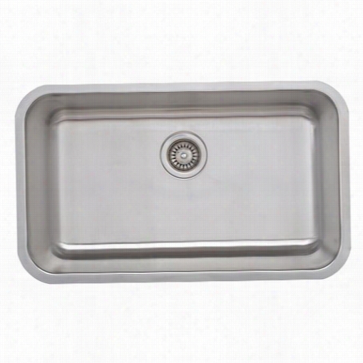 Wells Siknware Cmu3018-9 Craftsmen 29-7/8"" X 18-1/16quot;" X 9"" Single-bowl Topmount Stainless Steel Sink