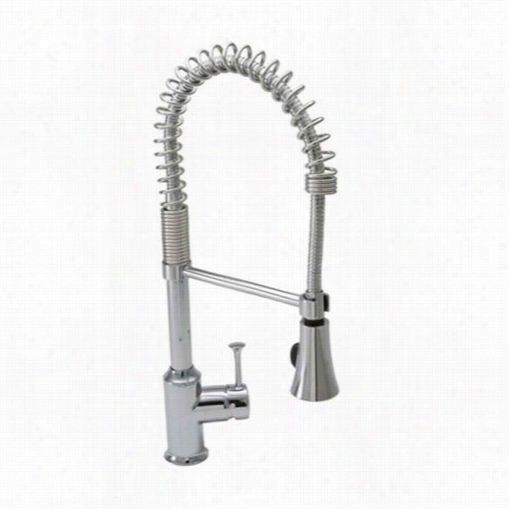 American Standard 4332.350.002 Pekoe Lever Han Dle Semi Professional Kitc Hen Faucet In Polished Chrome