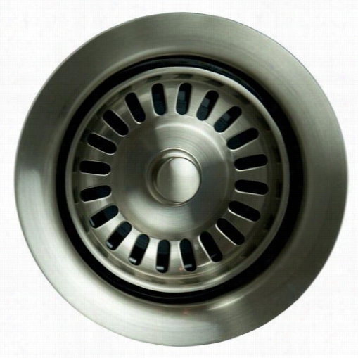 Barclay I5587-bn Waste Disooser Stopper/strainer In Brushed Nickel