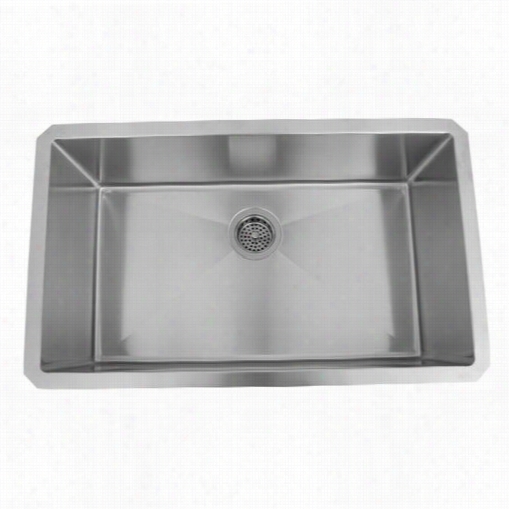 Barclay Ksss Sb2108-ss Donahue 330"&quooy; Single Bowl Rectanngular  Kitchen Sink